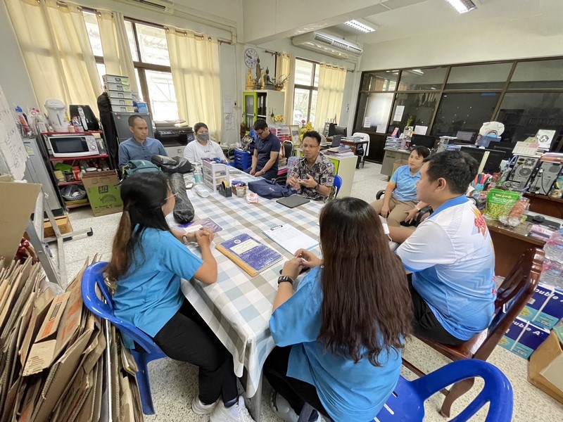ศูนย์สารสนเทศฯ ตรวจติดตามการดำเนินงานโครงการที่เกี่ยวข้องกับระบบเครือข่ายและความมั่นคงปลอดภัยด้านเทคโนโลยีสารสนเทศ ประจำปีงบประมาณ พ.ศ.2566 ณ จังหวัดอ่างทอง