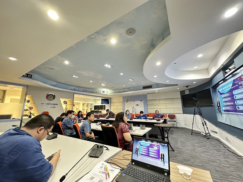 ศูนย์สารสนเทศเพื่อการพัฒนาชุมชน ประชุมเตรียมความพร้อมในการประเมินเพื่อรับรางวัล ภายใต้โครงการพัฒนาแพลตฟอร์มภาครัฐเพื่อรองรับการปฏิบัติตามกฎหมายคุ้มครองข้อมูลส่วนบุคคล (Government Platform for PDPA Compliance: GPPC) ของสำนักงานคณะกรรมการดิจิทัลเพื่อเศรษฐกิจและสังคมแห่งชาติ (สดช.) 