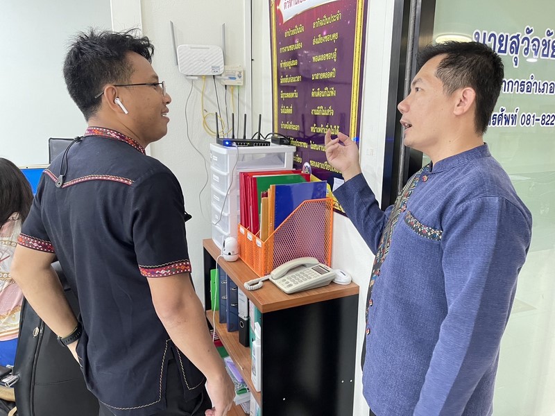 ศูนย์สารสนเทศฯ ตรวจติดตามการดำเนินงานโครงการที่เกี่ยวข้องกับระบบเครือข่ายและความมั่นคงปลอดภัยด้านเทคโนโลยีสารสนเทศ ประจำปีงบประมาณ พ.ศ.2566 ณ จังหวัดพิจิตร