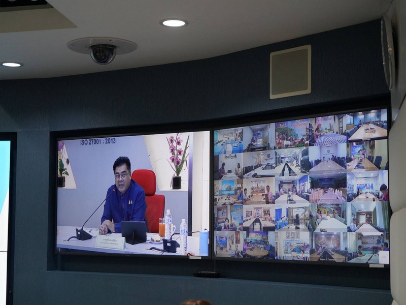 รองอธิบดี พช. เปิดการอบรมบุคลากรกรมการพัฒนาชุมชน ภายใต้โครงการเพิ่มประสิทธิภาพแพลตฟอร์มบริการดิจิทัล Click ชุมชน สำหรับบริการประชาชน หลักสูตรสำหรับเจ้าหน้าที่ส่วนกลางและส่วนภูมิภาค