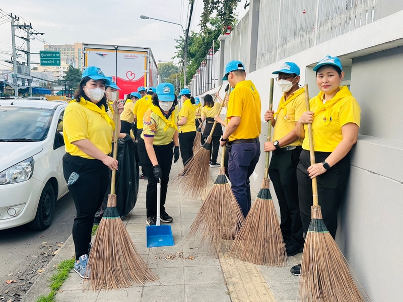 ศูนย์สารสนเทศฯ ร่วมกิจกรรมจิตอาสาบำเพ็ญสาธารณประโยชน์และบำเพ็ญสาธารณกุศล เนื่องในวันสำคัญของชาติไทย ในห้วงเดือนตุลาคม 2566