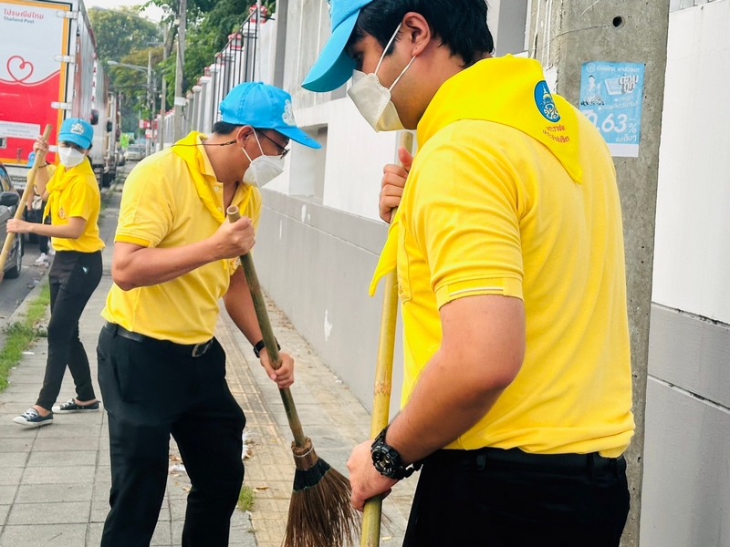 ศูนย์สารสนเทศฯ ร่วมกิจกรรมจิตอาสาบำเพ็ญสาธารณประโยชน์และบำเพ็ญสาธารณกุศล เนื่องในวันสำคัญของชาติไทย ในห้วงเดือนตุลาคม 2566