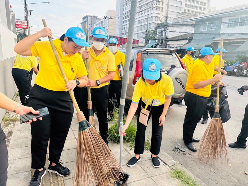 ศูนย์สารสนเทศฯ ร่วมกิจกรรมจิตอาสาบำเพ็ญสาธารณประโยชน์และบำเพ็ญสาธารณกุศล เนื่องในวันสำคัญของชาติไทย ในห้วงเดือนตุลาคม 2566
