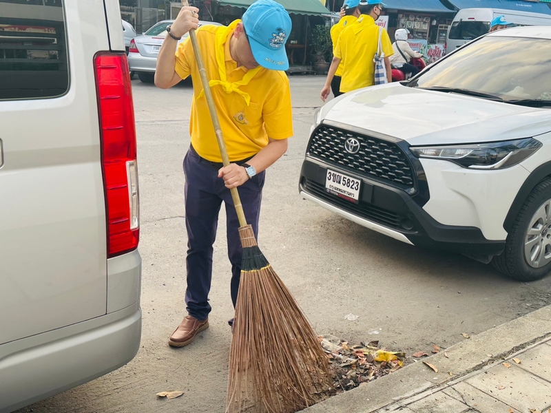 ศูนย์สารสนเทศฯ ร่วมกิจกรรมจิตอาสาบำเพ็ญสาธารณประโยชน์และบำเพ็ญสาธารณกุศล เนื่องในวันสำคัญของชาติไทย ในห้วงเดือนตุลาคม 2566