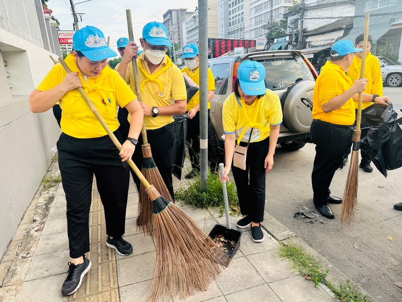 ศูนย์สารสนเทศฯ ร่วมกิจกรรมจิตอาสาบำเพ็ญสาธารณประโยชน์และบำเพ็ญสาธารณกุศล เนื่องในวันสำคัญของชาติไทย ในห้วงเดือนตุลาคม 2566