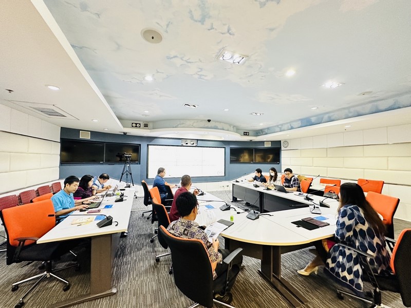 ศูนย์สารสนเทศฯ ประชุมติดตามการดำเนินงานโครงการเช่าวงจรสื่อสัญญาณอินเทอร์เน็ตความเร็วสูง 4 ระดับ ประจำปีงบประมาณ พ.ศ. 2567