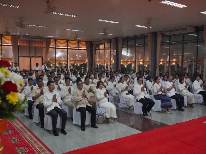 ศูนย์สารสนเทศฯ ร่วมพิธีสมโภชผ้าพระกฐินพระราชทาน ณ วัดพิกุลทอง พระอารามหลวง ตำบลพิกุลทอง อำเภอท่าช้าง จังหวัดสิงห์บุรี