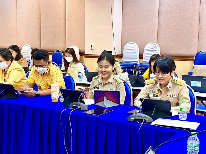 การประชุมศูนย์สารสนเทศเพื่อการพัฒนาชุมชน ครั้งที่ 9/2566