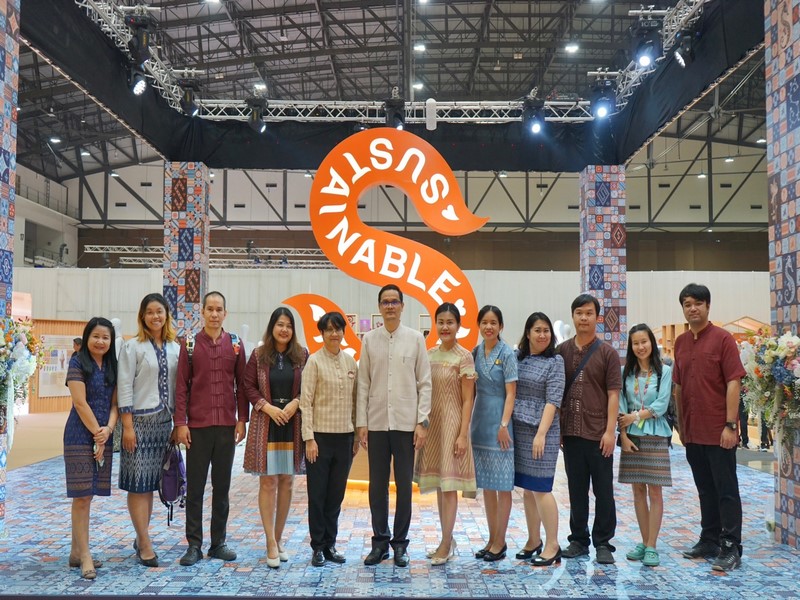 ชาว ศสท. พช.ชวนเที่ยวงาน Silk Festival 2023 สู่การพัฒนาที่ยั่งยืน
