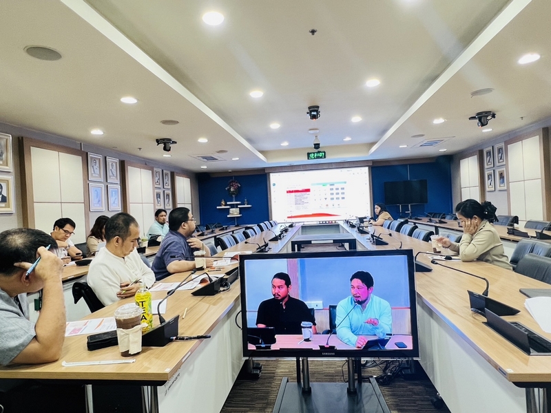 ศูนย์สารสนเทศฯ ฝึกอบรมเจ้าหน้าที่ ตามโครงการพัฒนาระบบบริหารจัดการห้องประชุม 5001