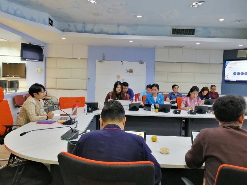 ศูนย์สารสนเทศเพื่อการพัฒนาชุมชน ประชุมชี้แจงแนวทางการขับเคลื่อนโครงการพัฒนาชุมชนดิจิทัล 4.0 ประจำปี 2567