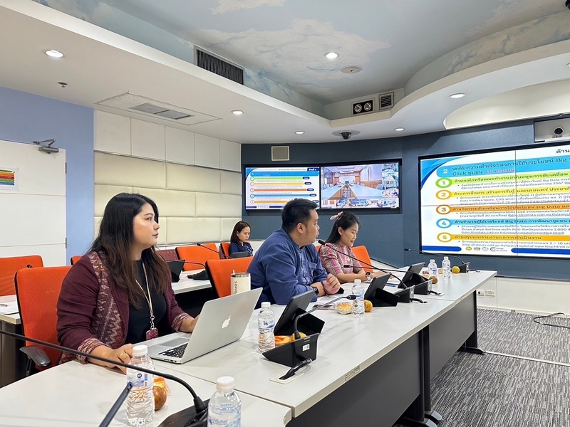 ศูนย์สารสนเทศเพื่อการพัฒนาชุมชน ประชุมชี้แจงแนวทางการขับเคลื่อนโครงการพัฒนาชุมชนดิจิทัล 4.0 ประจำปี 2567