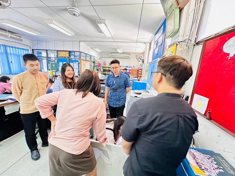 ศูนย์สารสนเทศฯ ลงพื้นที่ตรวจสอบประสิทธิภาพการทำงานของอุปกรณ์วงจรสื่อสัญญาณอินเทอร์เน็ต ณ จังหวัดชัยนาท