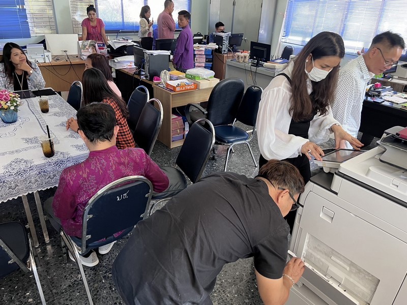 ศูนย์สารสนเทศฯ ลงพื้นที่ตรวจสอบประสิทธิภาพการทำงานของอุปกรณ์วงจรสื่อสัญญาณอินเทอร์เน็ต ณ จังหวัดชัยนาท