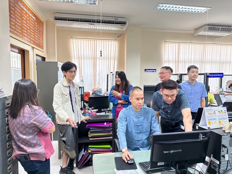 ศูนย์สารสนเทศฯ ลงพื้นที่ตรวจสอบประสิทธิภาพการทำงานของอุปกรณ์วงจรสื่อสัญญาณอินเทอร์เน็ต ณ จังหวัดลพบุรี