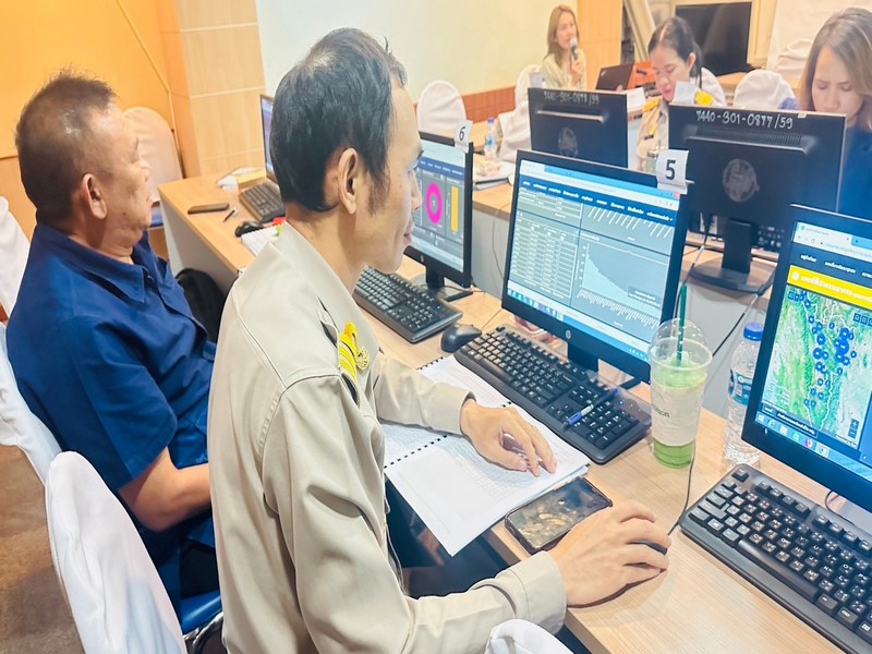 ศูนย์สารสนเทศฯ จัดฝึกอบรมบุคลากรภายใต้โครงการเพิ่มประสิทธิภาพระบบสารสนเทศภูมิศาสตร์เพื่อขับเคลื่อนยุทธศาสตร์การพัฒนาชุมชน