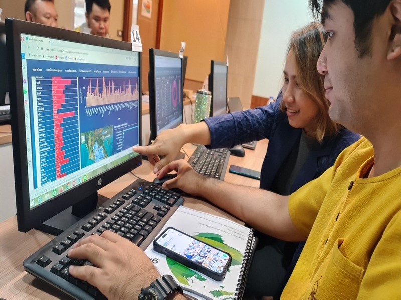 ศูนย์สารสนเทศฯ จัดฝึกอบรมบุคลากรภายใต้โครงการเพิ่มประสิทธิภาพระบบสารสนเทศภูมิศาสตร์เพื่อขับเคลื่อนยุทธศาสตร์การพัฒนาชุมชน