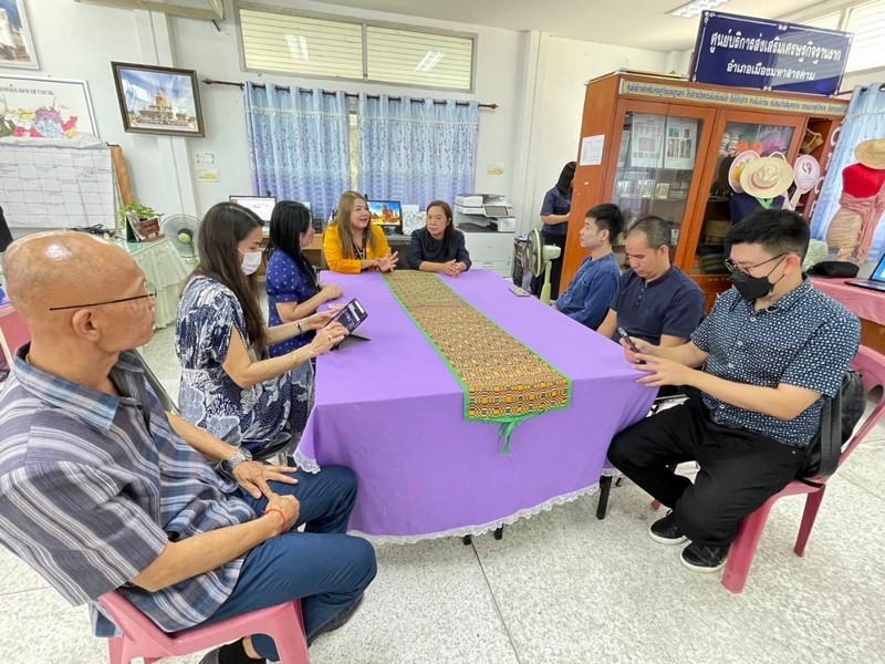 กรมการพัฒนาชุมชน สนับสนุนทีมไอทีลงพื้นที่ติดตามขับเคลื่อนงานระบบเครือข่ายอินเตอร์เน็ต และความมั่นคงปลอดภัยด้านเทคโนโลยีสารสนเทศ ณ จังหวัดมหาสารคาม