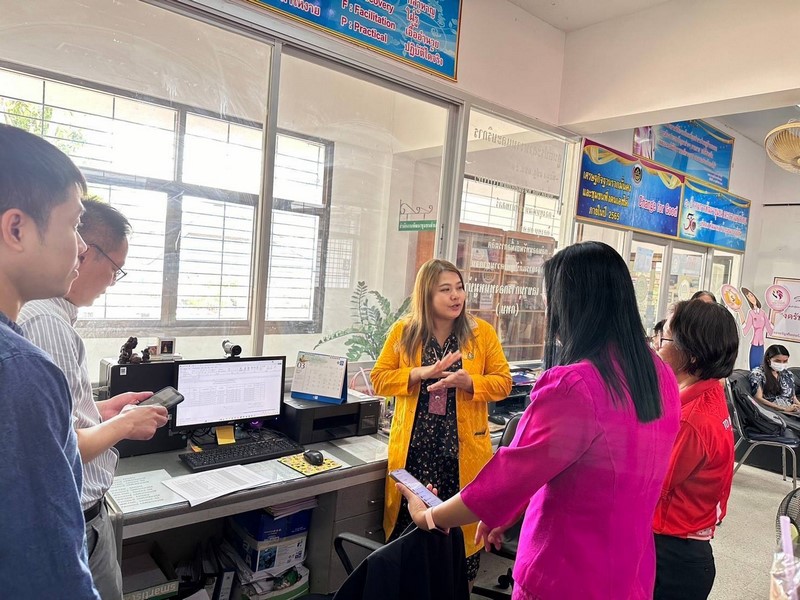 กรมการพัฒนาชุมชน สนับสนุนทีมไอทีลงพื้นที่ติดตามขับเคลื่อนงานระบบเครือข่ายอินเตอร์เน็ต และความมั่นคงปลอดภัยด้านเทคโนโลยีสารสนเทศ ณ จังหวัดมหาสารคาม