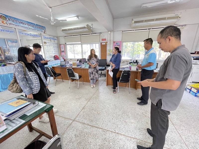 กรมการพัฒนาชุมชน สนับสนุนทีมไอทีลงพื้นที่ติดตามขับเคลื่อนงานระบบเครือข่ายอินเตอร์เน็ต และความมั่นคงปลอดภัยด้านเทคโนโลยีสารสนเทศ ณ จังหวัดมหาสารคาม