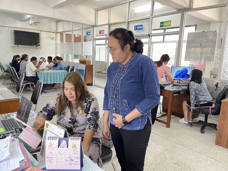 กรมการพัฒนาชุมชน สนับสนุนทีมไอทีลงพื้นที่ติดตามขับเคลื่อนงานระบบเครือข่ายอินเตอร์เน็ต และความมั่นคงปลอดภัยด้านเทคโนโลยีสารสนเทศ ณ จังหวัดมหาสารคาม