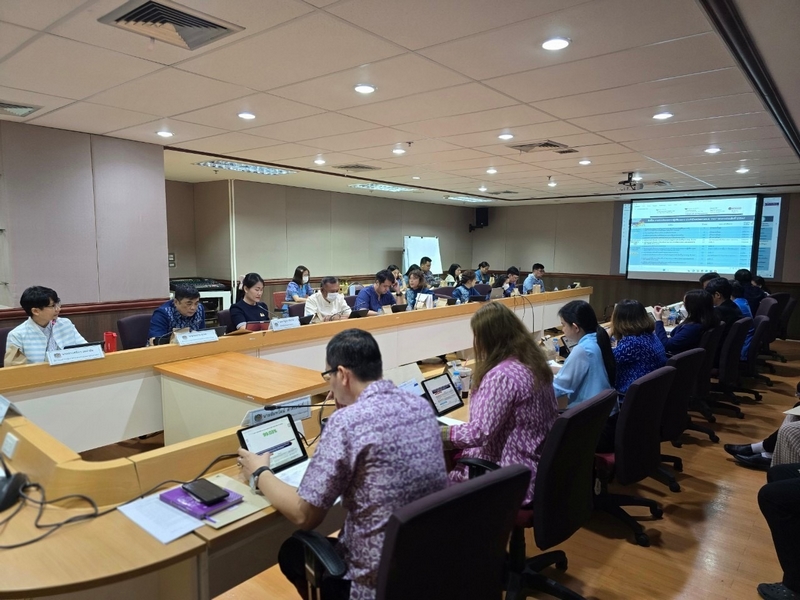 การประชุม ศูนย์สารสนเทศเพื่อการพัฒนาชุมชน ครั้งที่ 1/2567