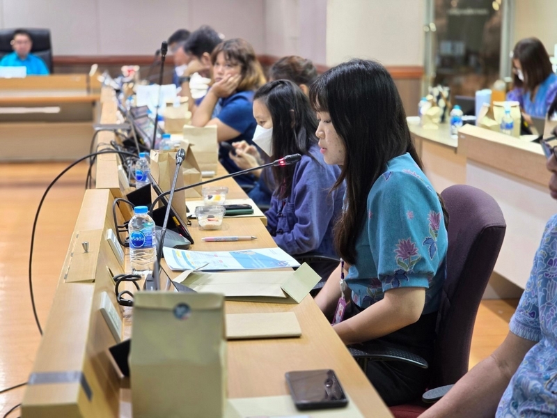 การประชุม ศูนย์สารสนเทศเพื่อการพัฒนาชุมชน ครั้งที่ 1/2567