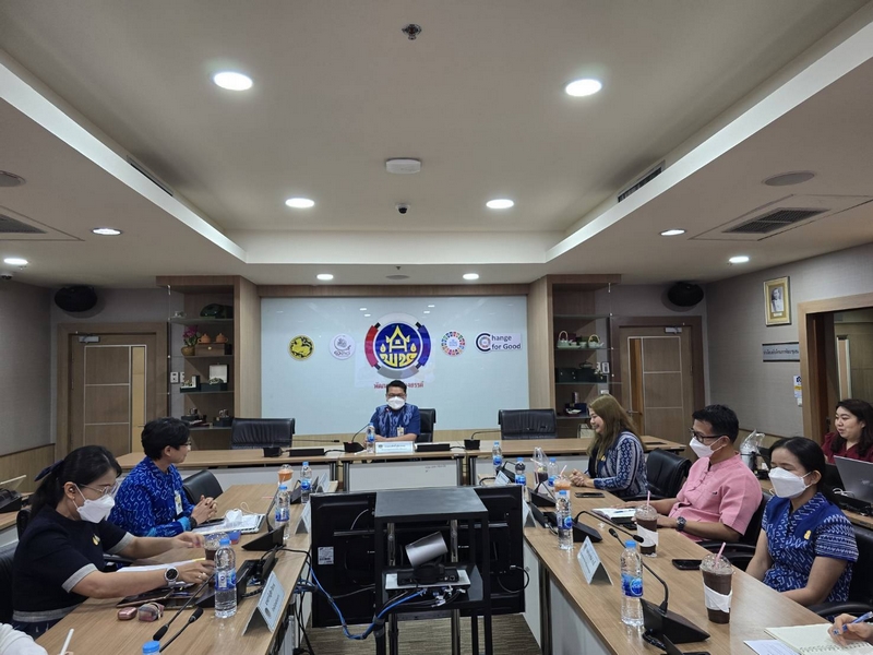 ศูนย์สารสนเทศเพื่อการพัฒนาชุมชน ได้จัดประชุมหารือการดำเนินการจัดการจัดทำข้อคำถามพร้อมคำตอบในระบบ Chatbot “น้องพัฒน์” เพื่อให้ข้อมูลมีความสมบูรณ์และมีประสิทธิภาพสูงสุด