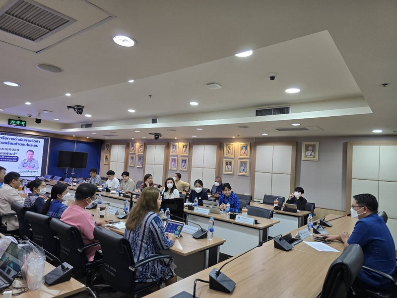 ศูนย์สารสนเทศเพื่อการพัฒนาชุมชน ได้จัดประชุมหารือการดำเนินการจัดการจัดทำข้อคำถามพร้อมคำตอบในระบบ Chatbot “น้องพัฒน์” เพื่อให้ข้อมูลมีความสมบูรณ์และมีประสิทธิภาพสูงสุด