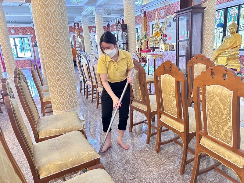 ศูนย์สารสนเทศเพื่อการพัฒนาชุมชน จัดกิจกรรมจิตอาสา เสริมสร้างองค์กรคุณธรรม
