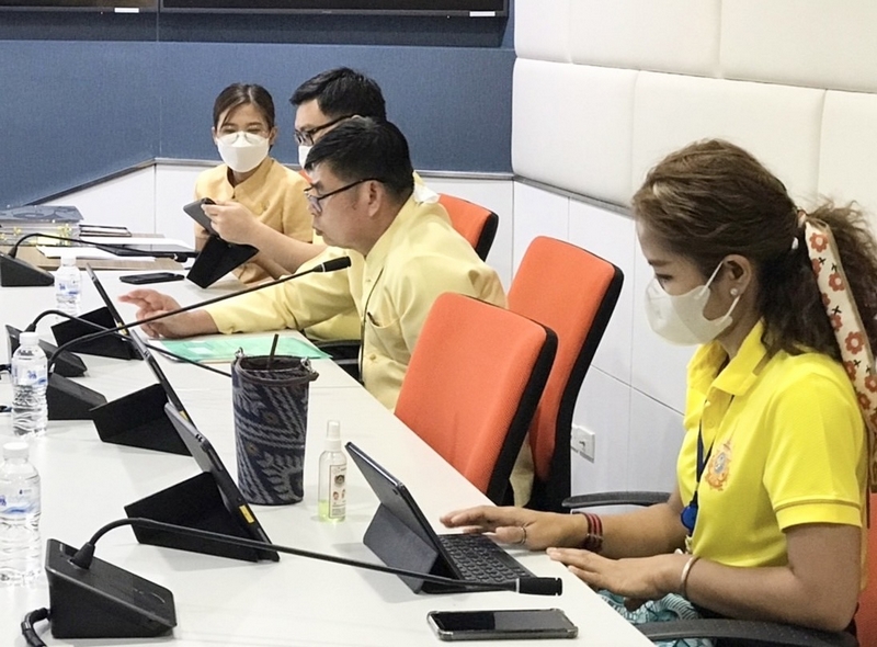 กรมการพัฒนาชุมชน เข้าร่วมการประชุมระดมความคิดเห็นเพื่อพัฒนา (ร่าง) แบบสำรวจระดับความพร้อมรัฐบาลดิจิทัลหน่วยงานภาครัฐของประเทศไทย ประจำปี 2567