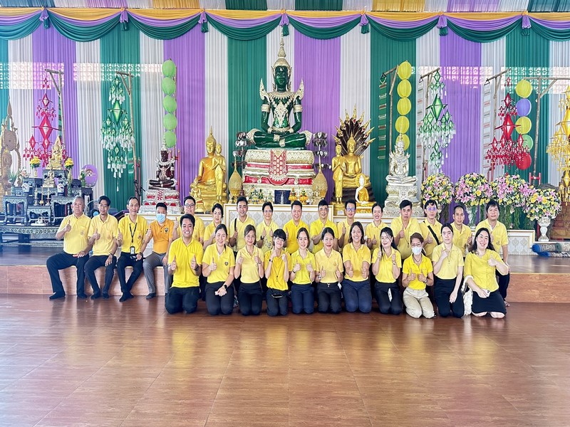 ศูนย์สารสนเทศเพื่อการพัฒนาชุมชน จัดกิจกรรมจิตอาสา เสริมสร้างองค์กรคุณธรรม
