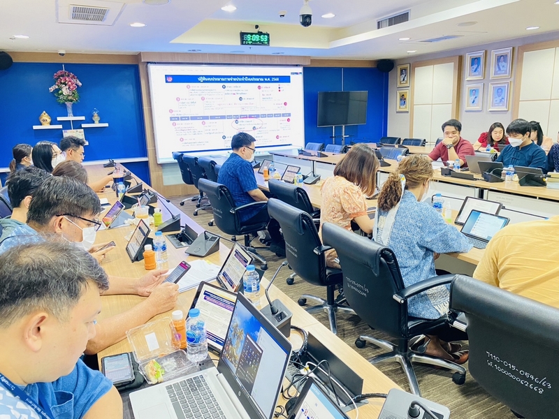 การประชุมศูนย์สารสนเทศเพื่อการพัฒนาชุมชน ครั้งที่ 2/2567