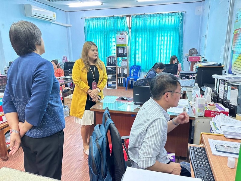 กรมการพัฒนาชุมชน สนับสนุนทีมไอทีลงพื้นที่ติดตามขับเคลื่อนงานระบบเทคโนโลยีสารสนเทศ เครือข่ายอินเตอร์เน็ต และความมั่นคงปลอดภัยสารสนเทศ ณ จังหวัดกำแพงเพชร