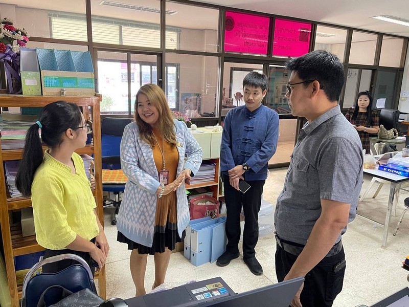 กรมการพัฒนาชุมชน สนับสนุนทีมไอทีลงพื้นที่ติดตามขับเคลื่อนงานระบบเทคโนโลยีสารสนเทศ เครือข่ายอินเตอร์เน็ต และความมั่นคงปลอดภัยสารสนเทศ ณ จังหวัดกำแพงเพชร