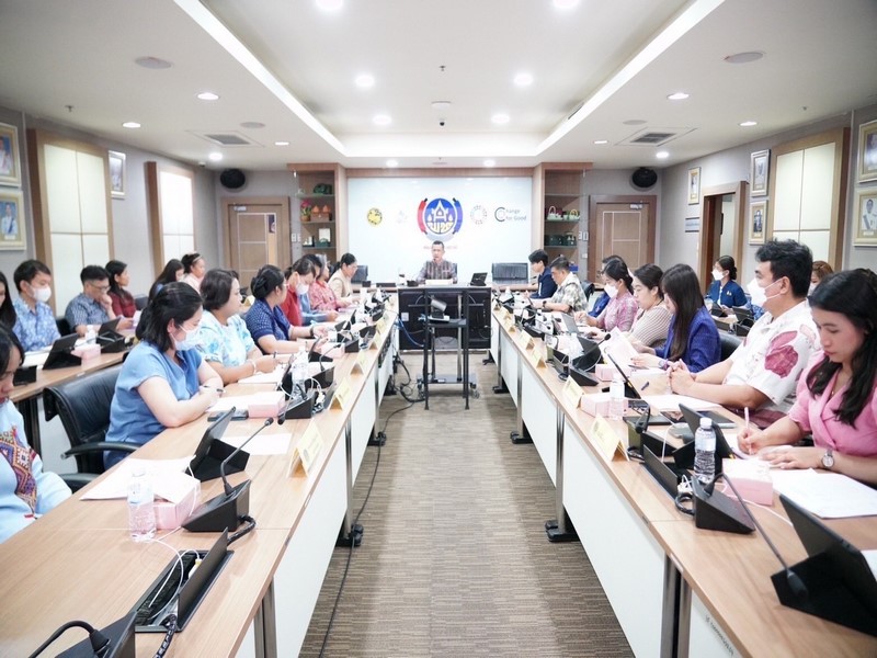 กรมการพัฒนาชุมชนเตรียมความพร้อมการเป็นรัฐบาลดิจิทัล จัดประชุมคณะกรรมการอำนวยการและคณะทำงานการตอบแบบสำรวจระดับความพร้อมรัฐบาลดิจิทัลหน่วยงานภาครัฐ ประจำปี 2567 กรมการพัฒนาชุมชน ครั้งที่ 1/2567