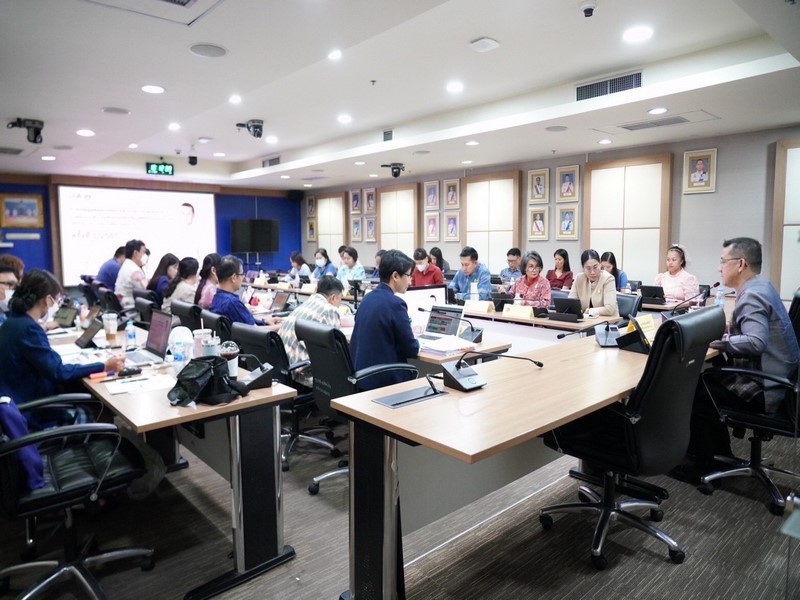 กรมการพัฒนาชุมชนเตรียมความพร้อมการเป็นรัฐบาลดิจิทัล จัดประชุมคณะกรรมการอำนวยการและคณะทำงานการตอบแบบสำรวจระดับความพร้อมรัฐบาลดิจิทัลหน่วยงานภาครัฐ ประจำปี 2567 กรมการพัฒนาชุมชน ครั้งที่ 1/2567