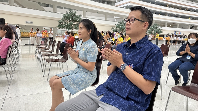 ศสท. จัดกิจกรรมทำบุญเนื่องในวันวิสาขบูชา เสริมสร้างคุณธรรม ”กตัญญู“ ภายใต้โครงการพัฒนาชุมชนใสสะอาด ประจำปีงบประมาณ พ.ศ. 2567 มิติที่ 4 การเสริมสร้างองค์กรคุณธรรม