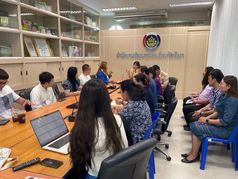 กรมการพัฒนาชุมชน สนับสนุนทีมไอทีลงพื้นที่ติดตามขับเคลื่อนงานระบบเทคโนโลยีสารสนเทศ เครือข่ายอินเตอร์เน็ต และความมั่นคงปลอดภัยสารสนเทศ ณ จังหวัดพังงา