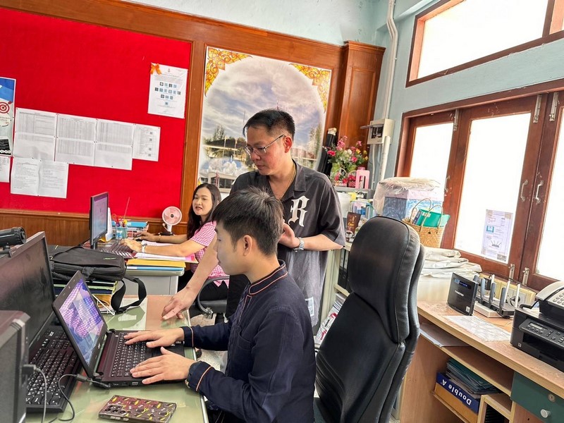กรมการพัฒนาชุมชน สนับสนุนทีมไอทีลงพื้นที่ติดตามขับเคลื่อนงานระบบเทคโนโลยีสารสนเทศ เครือข่ายอินเตอร์เน็ต และความมั่นคงปลอดภัยสารสนเทศ ณ จังหวัดกระบี่