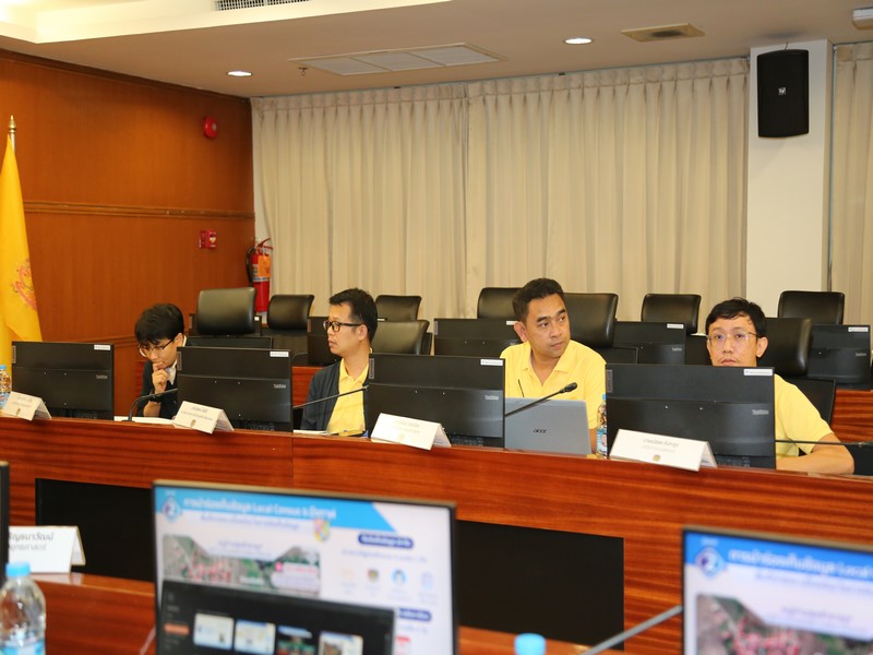 กรมการพัฒนาชุมชน ร่วมการประชุมหารือกับสภาพัฒนาการเศรษฐกิจและสังคมแห่งชาติ