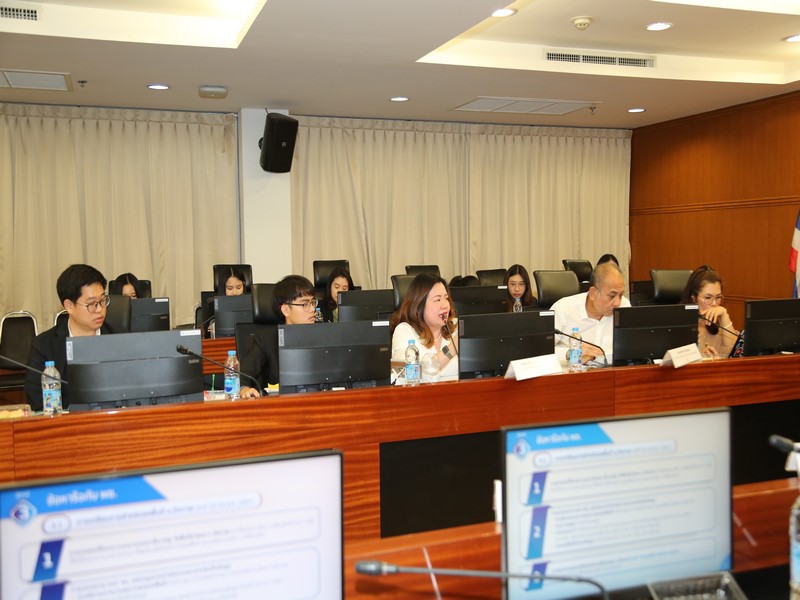 กรมการพัฒนาชุมชน ร่วมการประชุมหารือกับสภาพัฒนาการเศรษฐกิจและสังคมแห่งชาติ