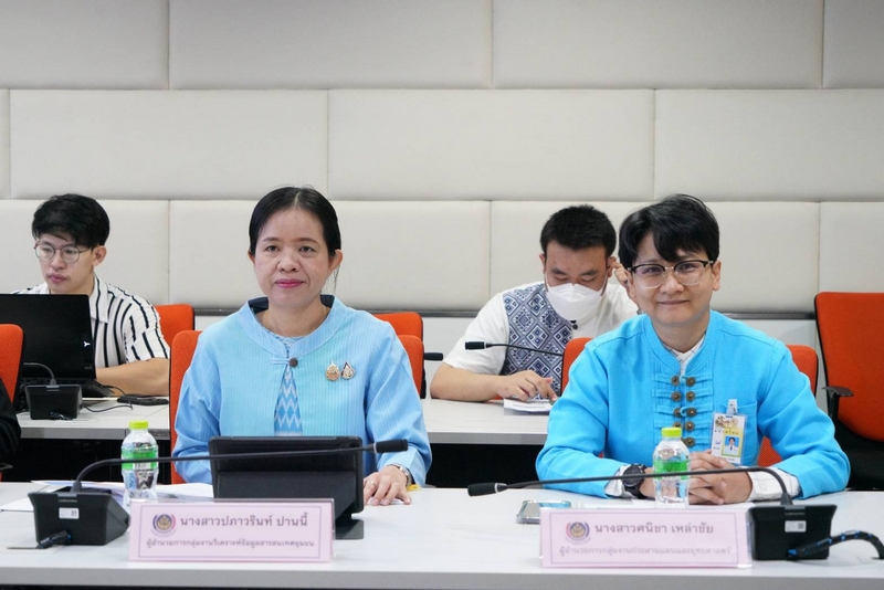 พช. ติวเข้ม เจ้าหน้าที่ หลักสูตรการใช้งานระบบระบบวิเคราะห์และพยากรณ์แนวโน้มเพื่อการพัฒนาการบริหารคุณภาพชีวิตคนไทยอย่างยั่งยืนด้วยปัญญาประดิษฐ์