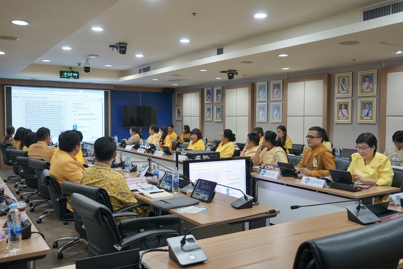 ศูนย์สารสนเทศO จัดประชุมเชิงปฏิบัติการการใช้เครื่องมือวิเคราะห์ Big Data สำหรับผู้บริหาร
