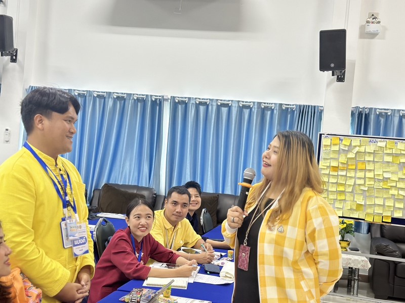 ศูนย์สารสนเทศเพื่อการพัฒนาชุมชน ร่วมเป็นวิทยากรโครงการพัฒนาข้าราชการที่อยู่ระหว่างทดลองปฏิบัติหน้าที่ราชการพัฒนากรก่อนประจำการ รุ่นที่ 127