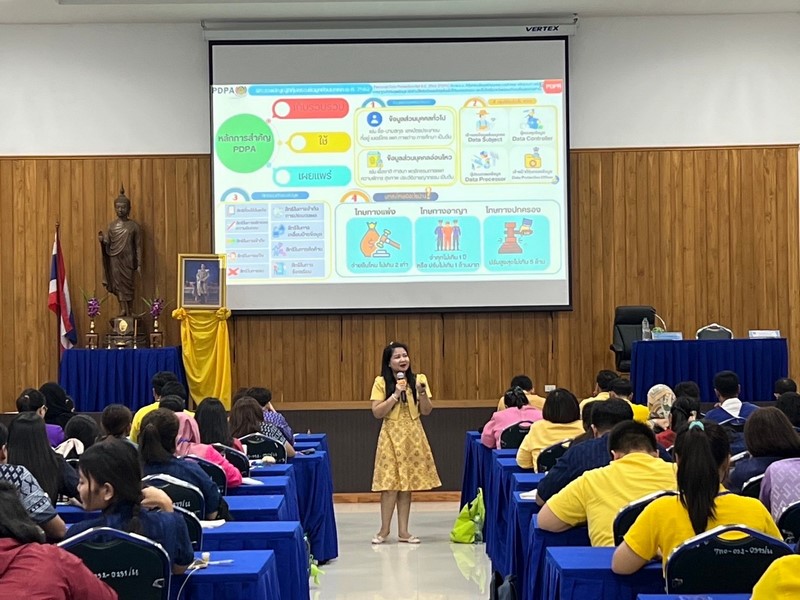 ศูนย์สารสนเทศเพื่อการพัฒนาชุมชน ร่วมเป็นวิทยากรโครงการพัฒนาข้าราชการที่อยู่ระหว่างทดลองปฏิบัติหน้าที่ราชการพัฒนากรก่อนประจำการ รุ่นที่ 127