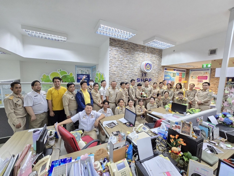 ศูนย์สารสนเทศฯ ร่วมแสดงความยินดีและให้การต้อนรับ ข้าราชการย้ายมาดำรงตำแหน่ง