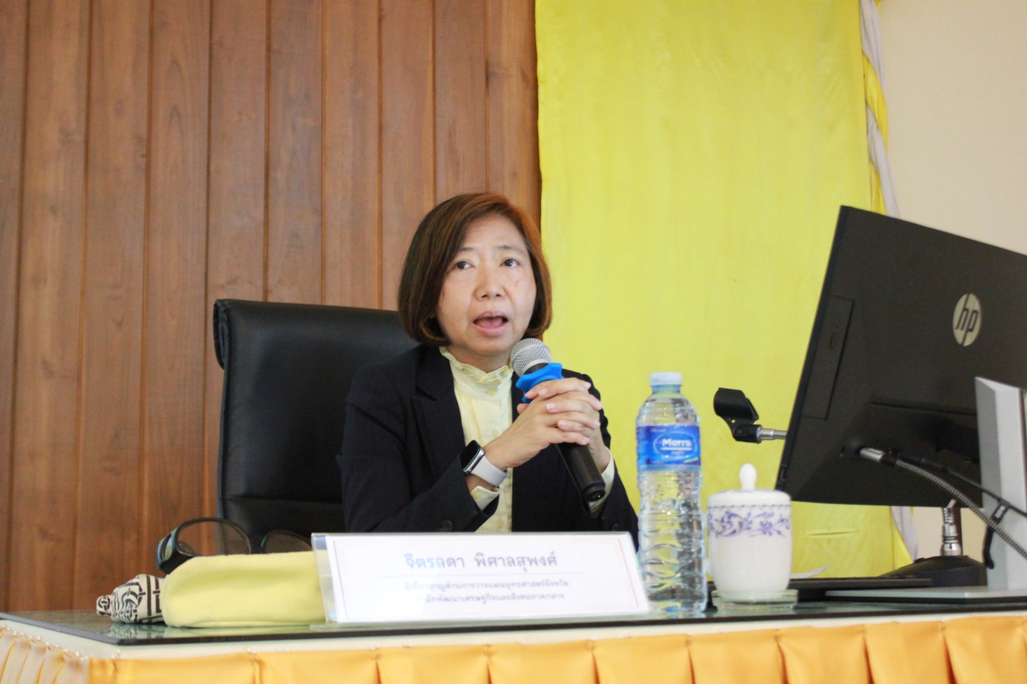 ศูนย์สารสนเทศฯ ร่วมโครงการฝึกอบรมเจ้าหน้าที่ผู้ปฏิบัติงานด้านยุทธศาสตร์เชิงพื้นที่แบบบูรณาการ