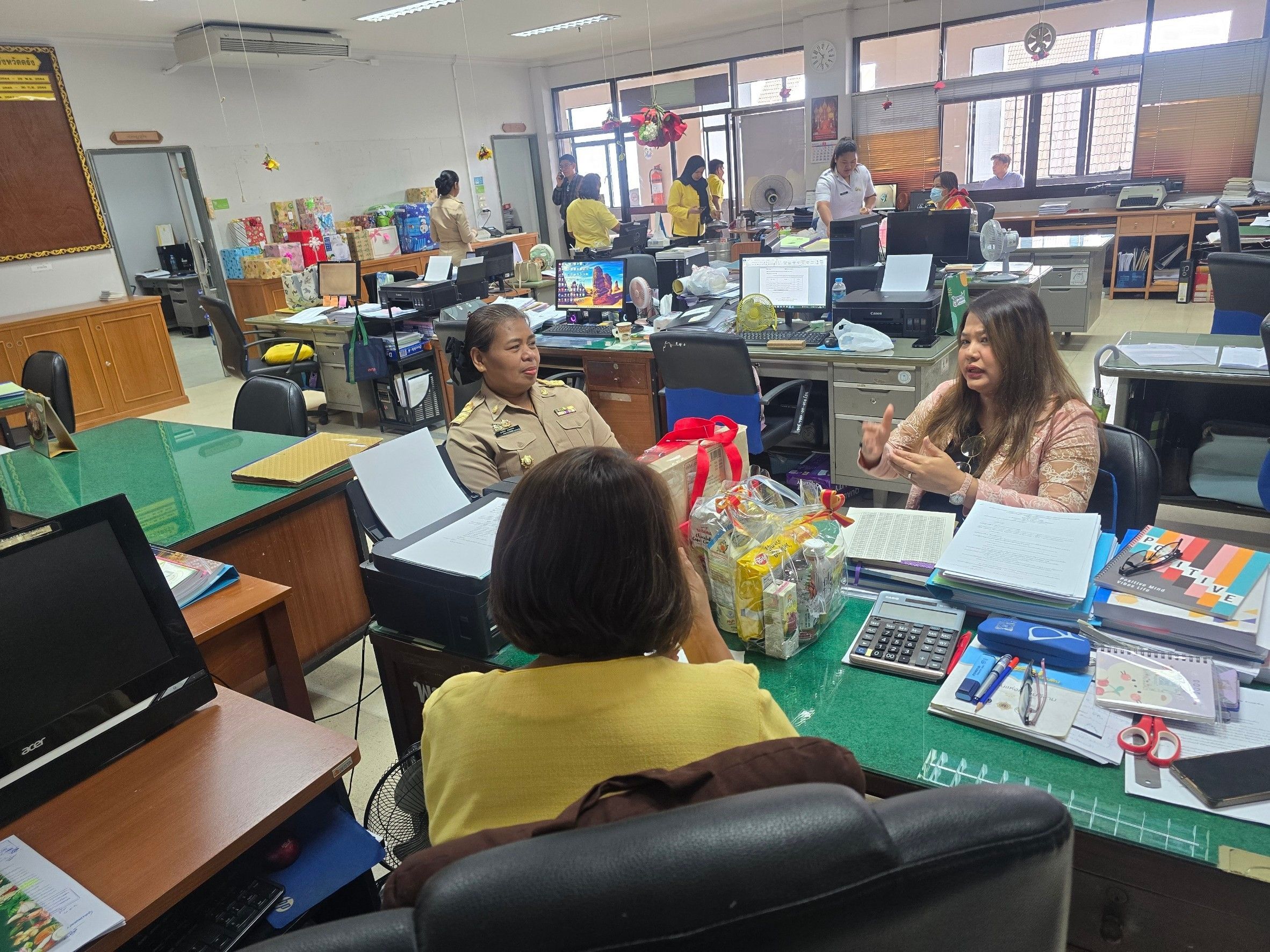 กรมการพัฒนาชุมชน สนับสนุนทีมไอทีลงพื้นที่ติดตามขับเคลื่อนงานระบบเทคโนโลยีสารสนเทศ เครือข่ายอินเตอร์เน็ต และความมั่นคงปลอดภัยสารสนเทศ ณ จังหวัดตรัง