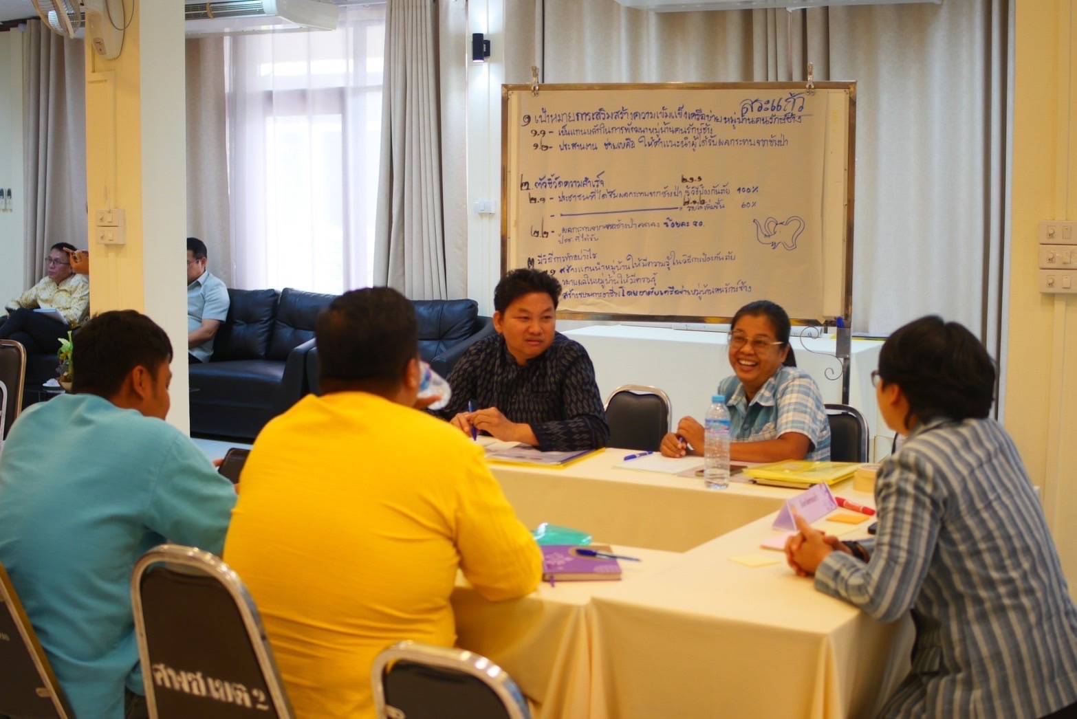 ศสท.ร่วมประชุมเชิงปฏิบัติการพัฒนาศักยภาพเจ้าหน้าที่พัฒนาชุมชน ผู้รับผิดชอบงานการพัฒนาหมู่บ้านคนรักษ์ช้าง สนับสนุนโครงการพัชรสุธาคชานุรักษ์